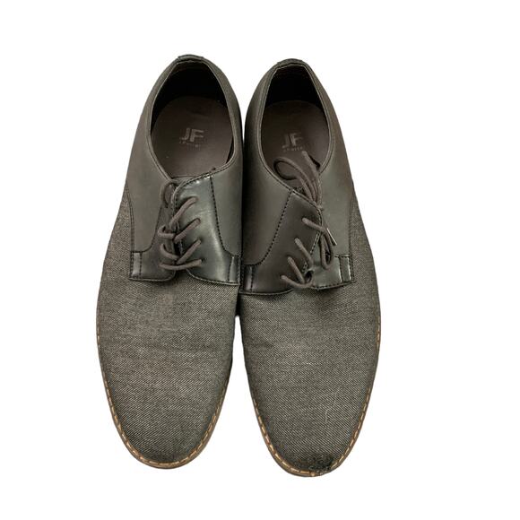 JF J. Ferrar Men's Gray Marcus Oxford Dress Shoes 11 - Picture 1 of 5